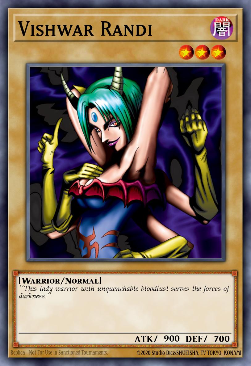 Vishwar Randi Yu-Gi-Oh card