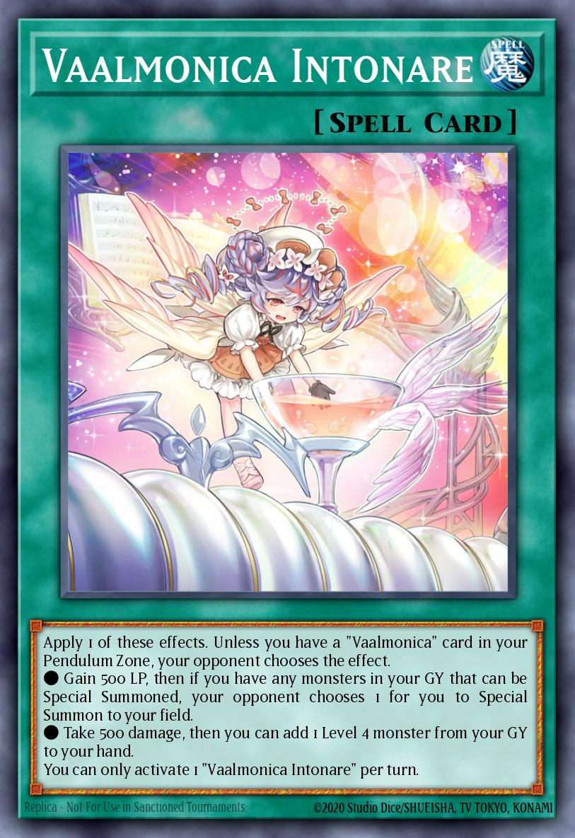 Vaalmonica Intonare Yu-Gi-Oh card