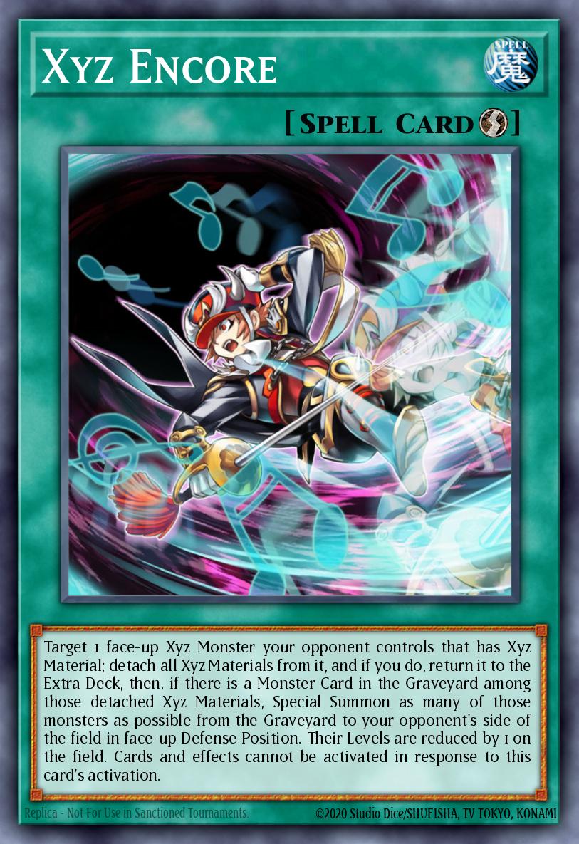 Xyz Encore Yu-Gi-Oh card