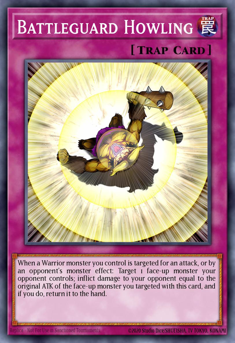 Battleguard Howling Yu-Gi-Oh card