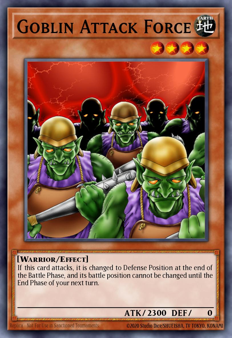 Goblin Attack Force Yu-Gi-Oh card
