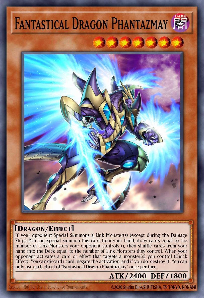 Fantastical Dragon Phantazmay Yu-Gi-Oh card