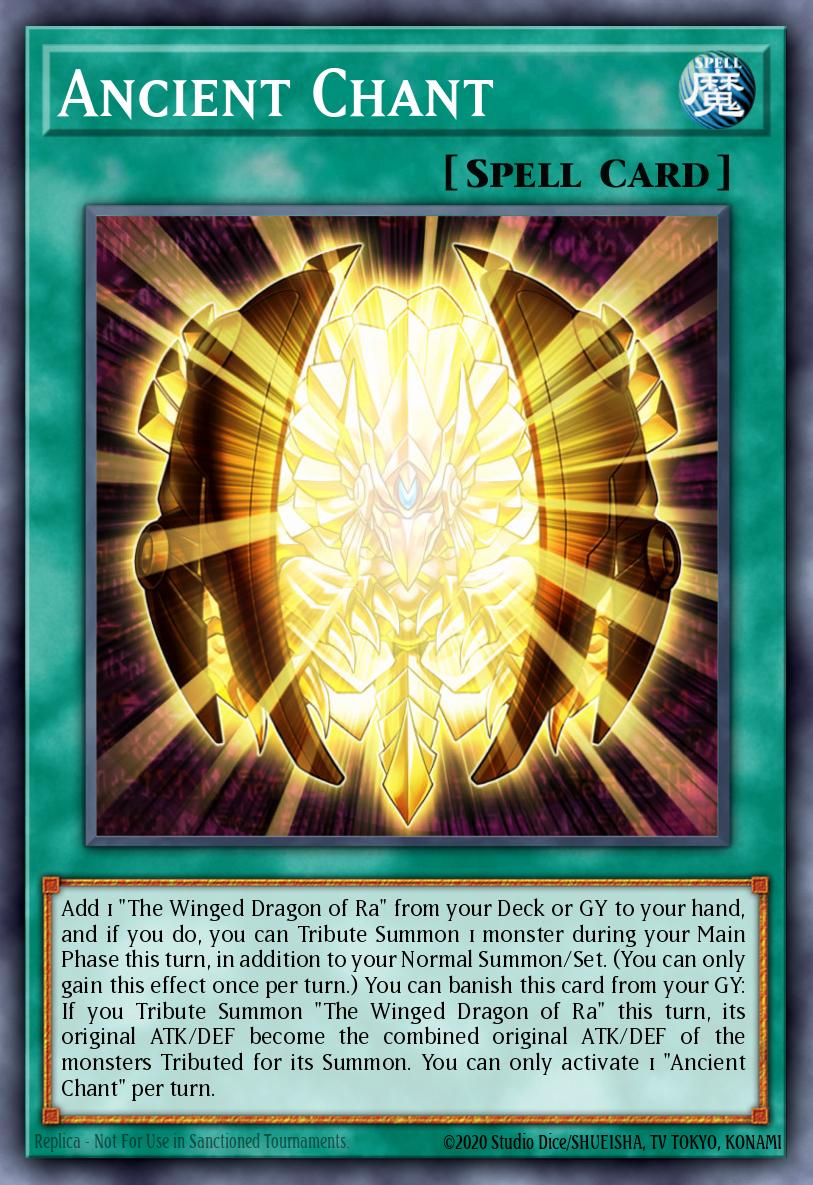 Ancient Chant Yu-Gi-Oh card