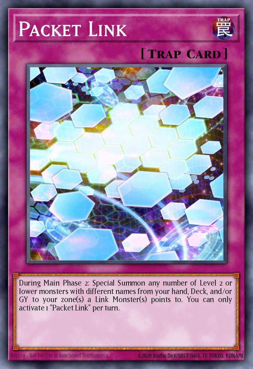 Packet Link Yu-Gi-Oh card