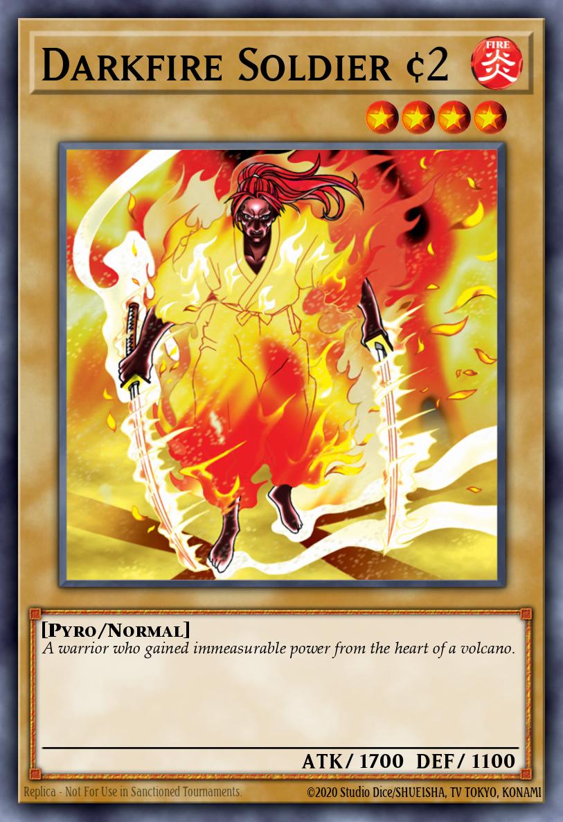 Darkfire Soldier #2 Yu-Gi-Oh card