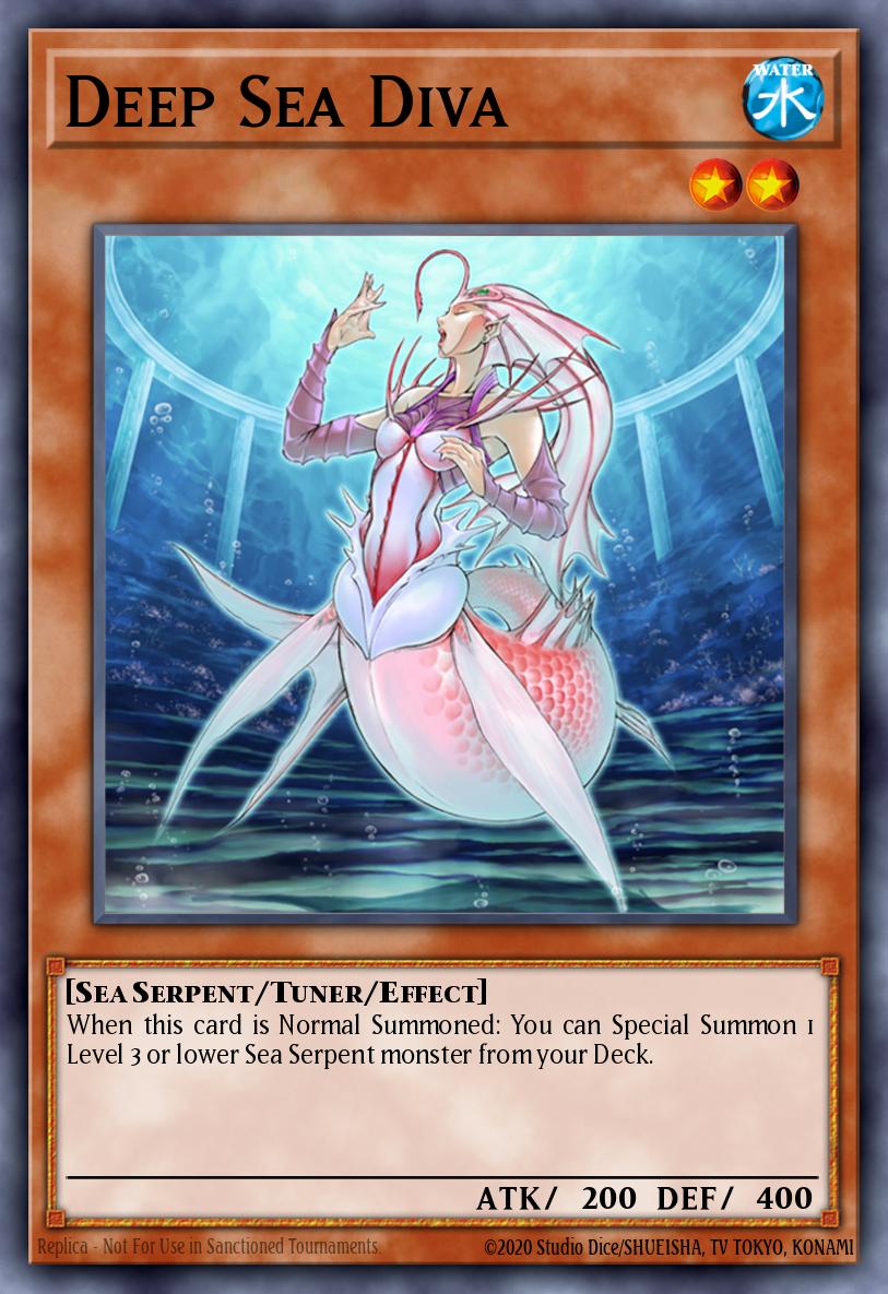 Deep Sea Diva Yu-Gi-Oh card