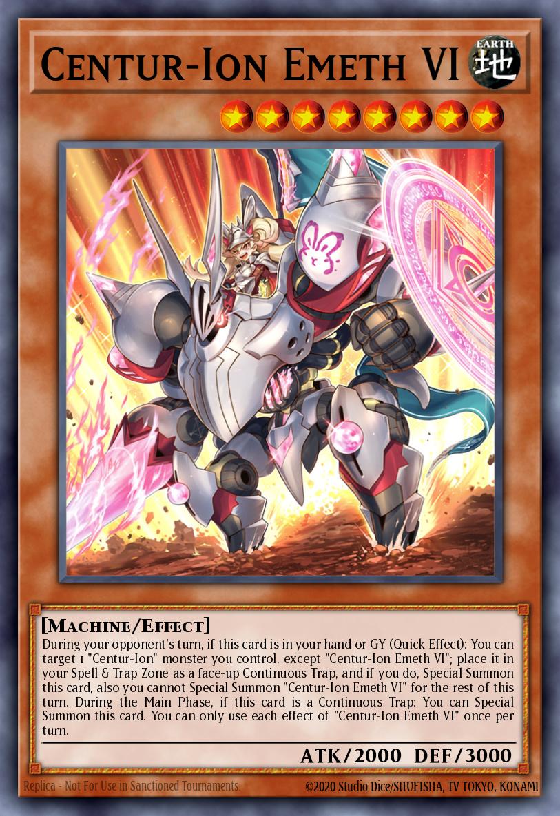 Centur-Ion Emeth VI Yu-Gi-Oh card