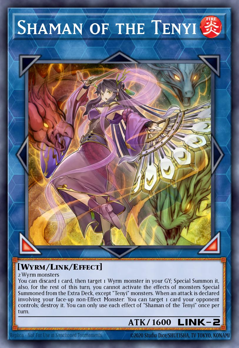 Shaman of the Tenyi Yu-Gi-Oh card