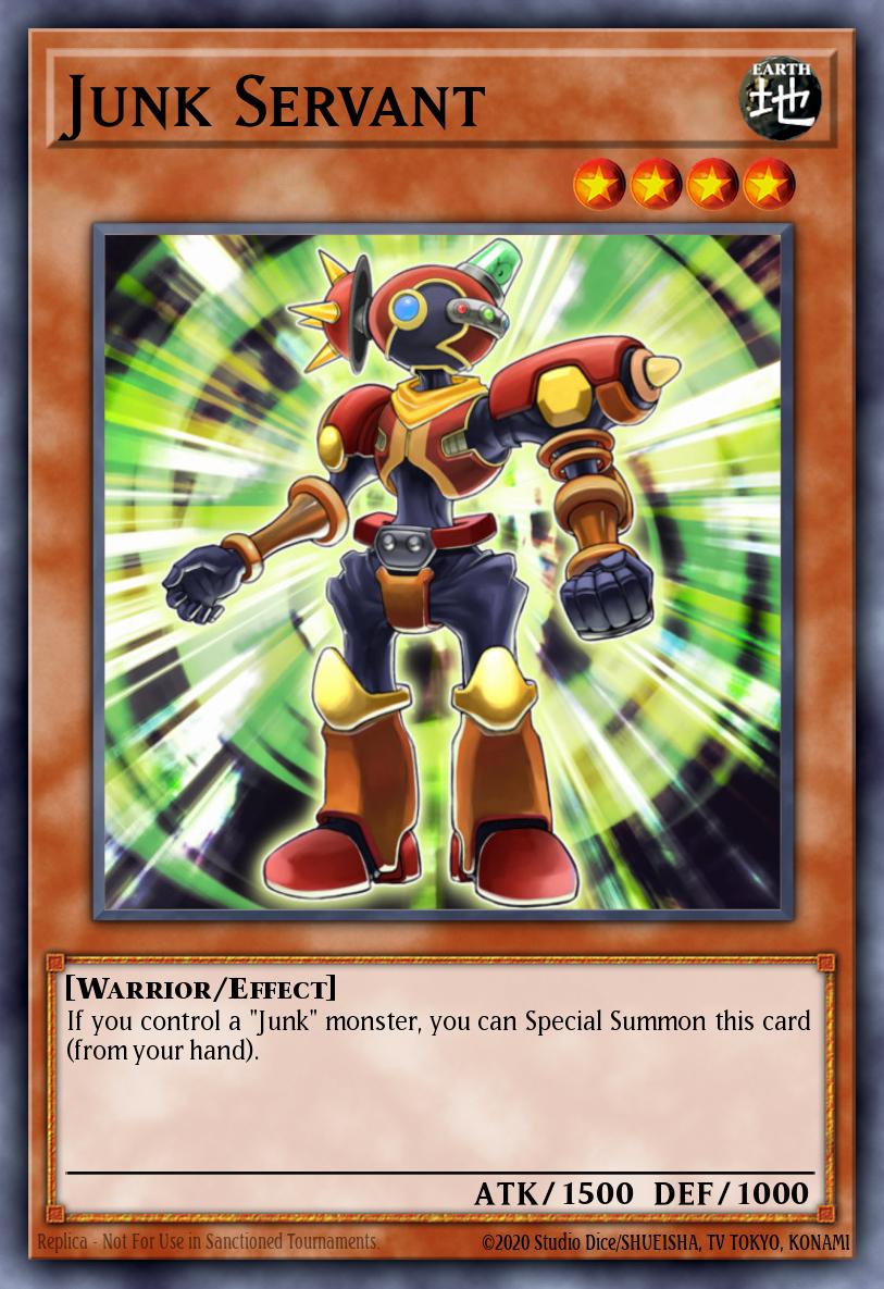 Junk Servant Yu-Gi-Oh card