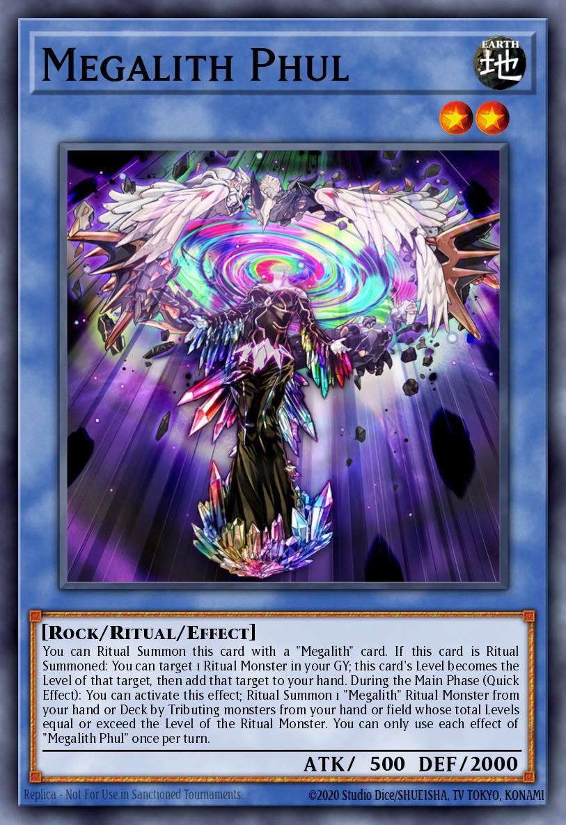 Megalith Phul Yu-Gi-Oh card