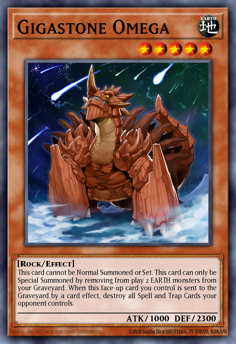 Gigastone Omega Yu-Gi-Oh card