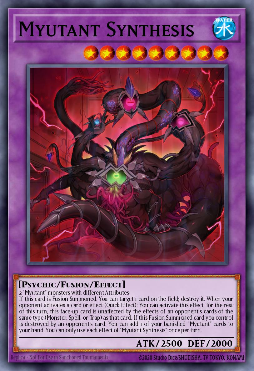 Myutant Synthesis Yu-Gi-Oh card
