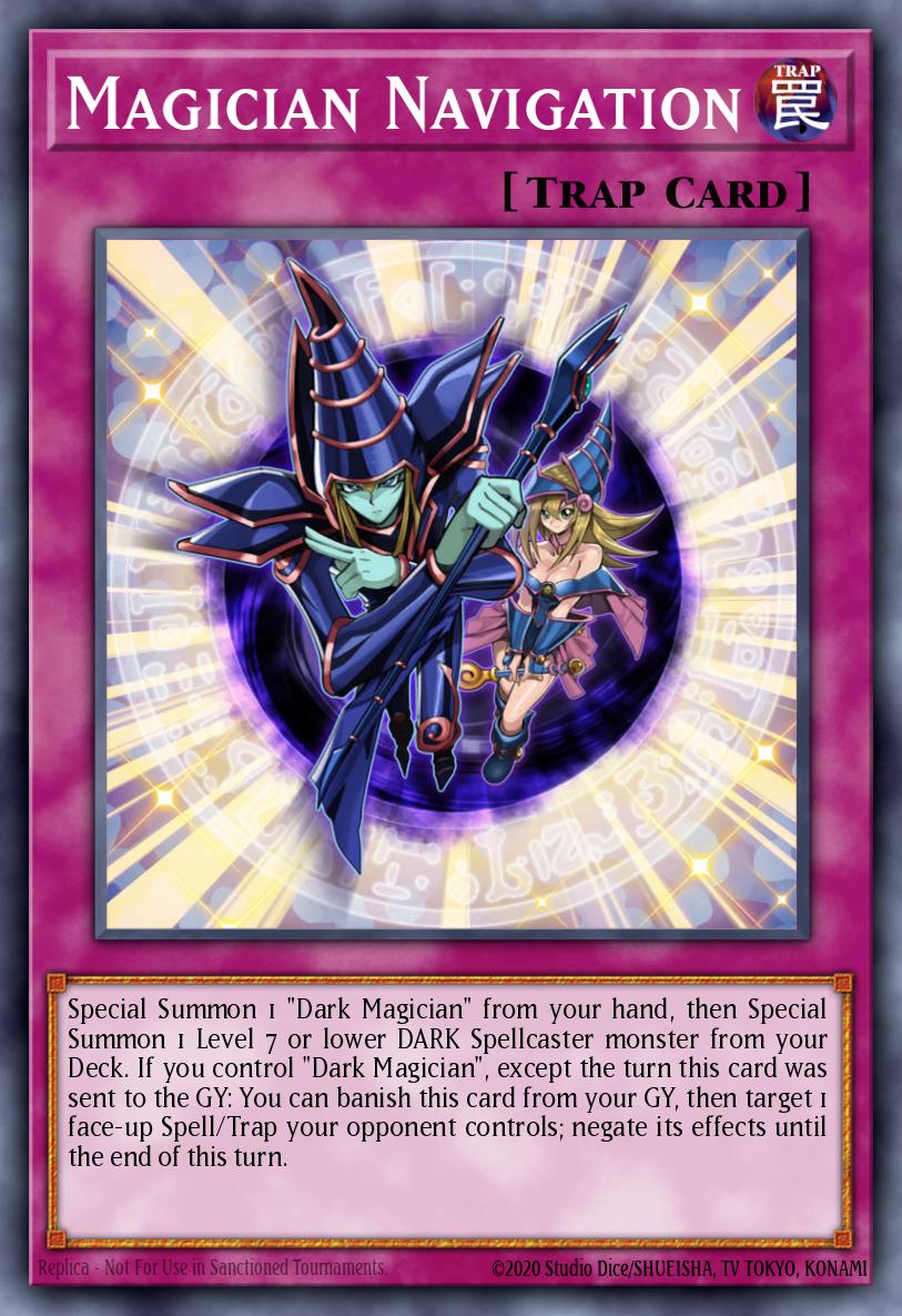 Magician Navigation Yu-Gi-Oh card