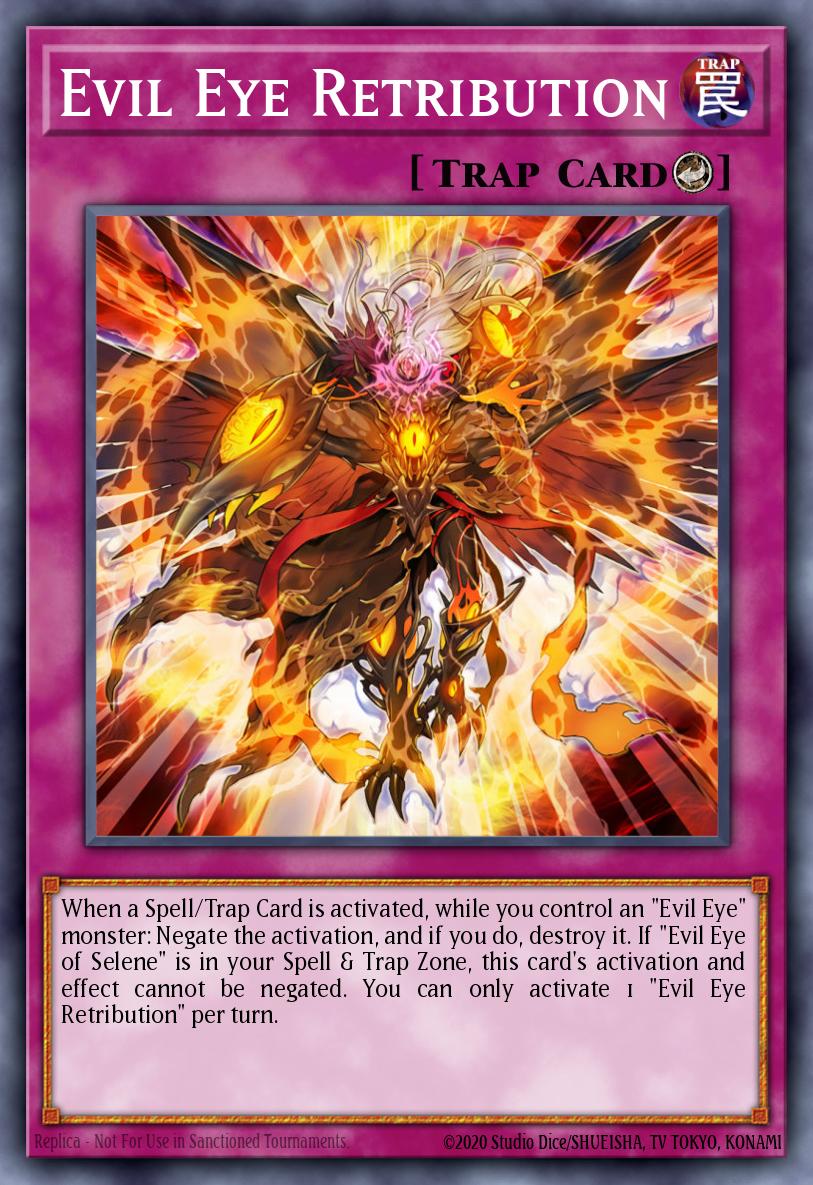 Evil Eye Retribution Yu-Gi-Oh card