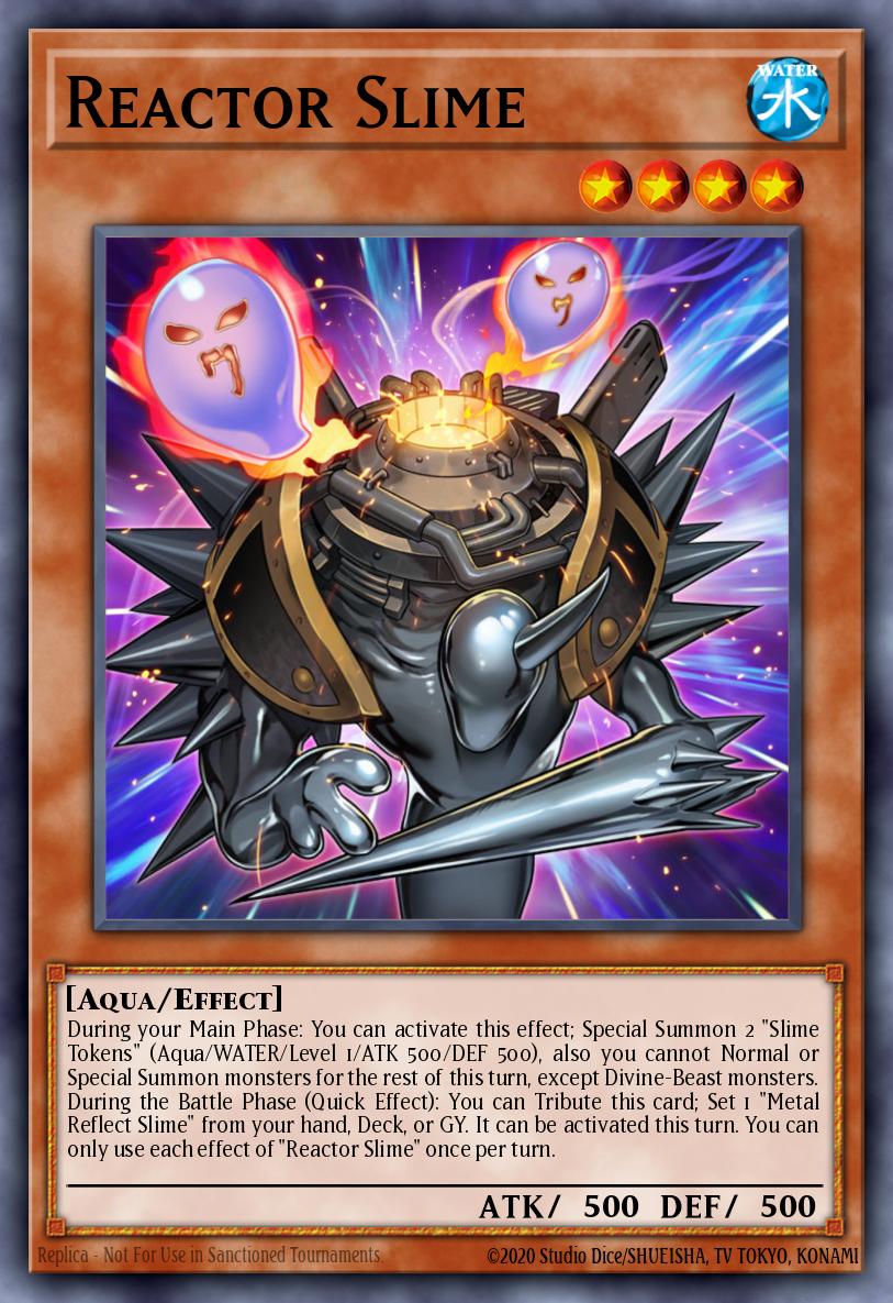 Reactor Slime Yu-Gi-Oh card