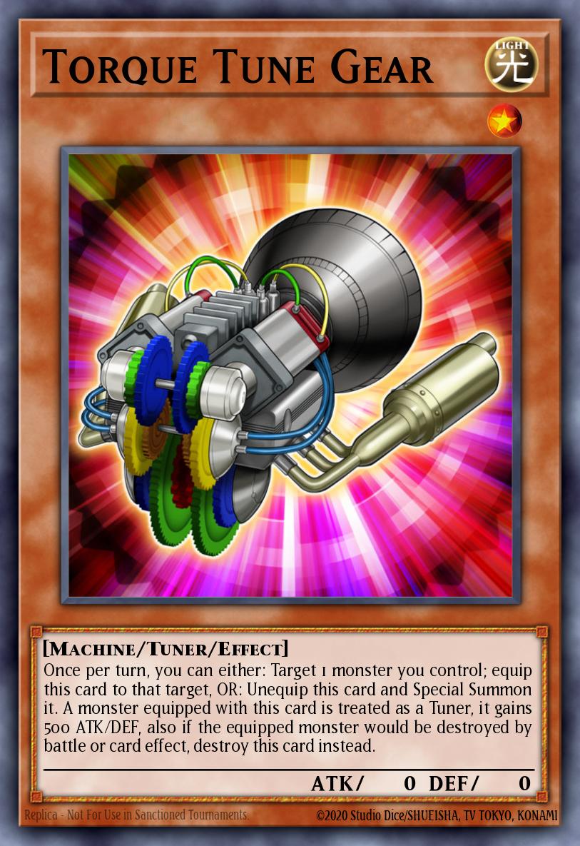 Torque Tune Gear Yu-Gi-Oh card