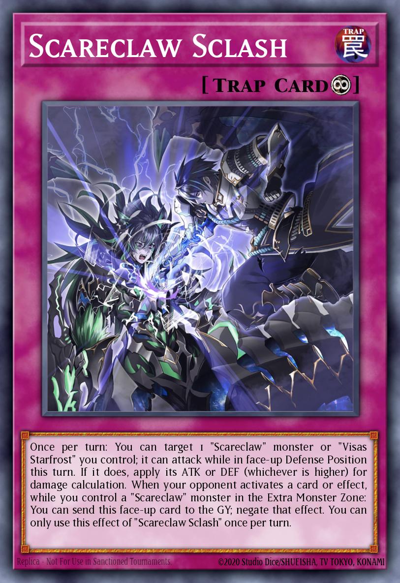 Scareclaw Sclash Yu-Gi-Oh card