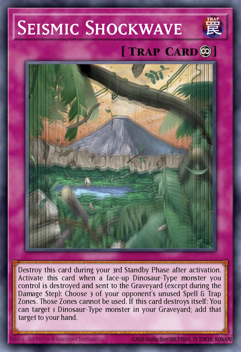 Seismic Shockwave Yu-Gi-Oh card