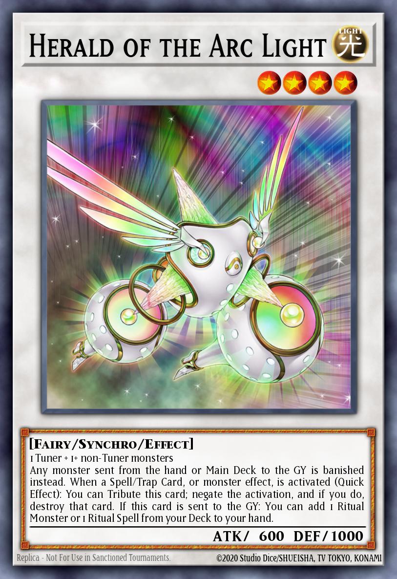 Herald of the Arc Light Yu-Gi-Oh card