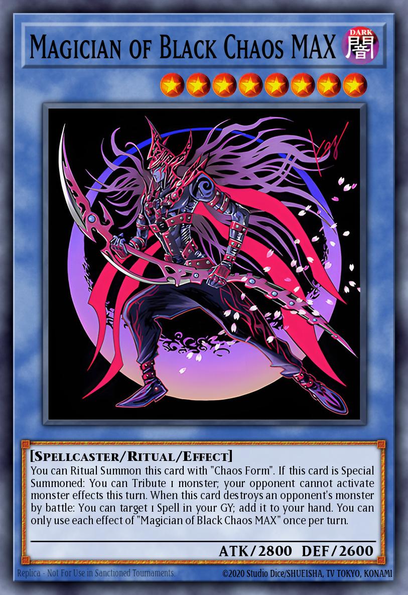 Magician of Black Chaos MAX Yu-Gi-Oh card