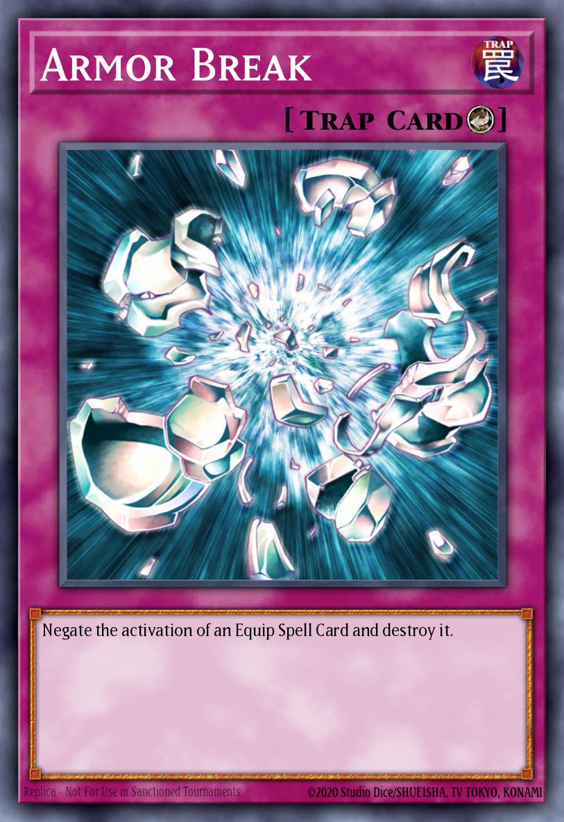Armor Break Yu-Gi-Oh card