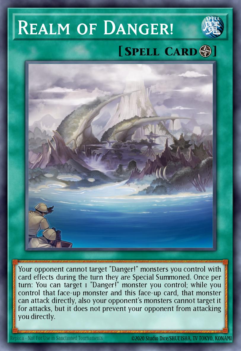 Realm of Danger! Yu-Gi-Oh card