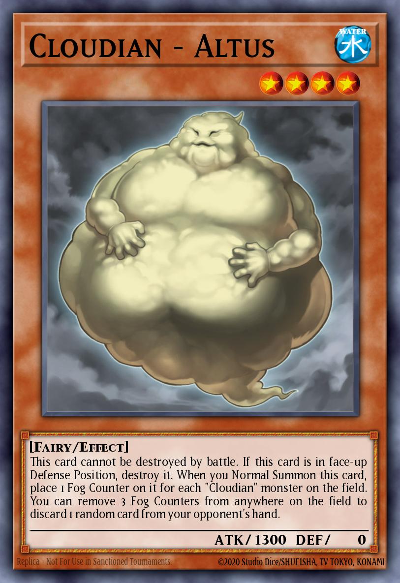 Cloudian - Altus Yu-Gi-Oh card
