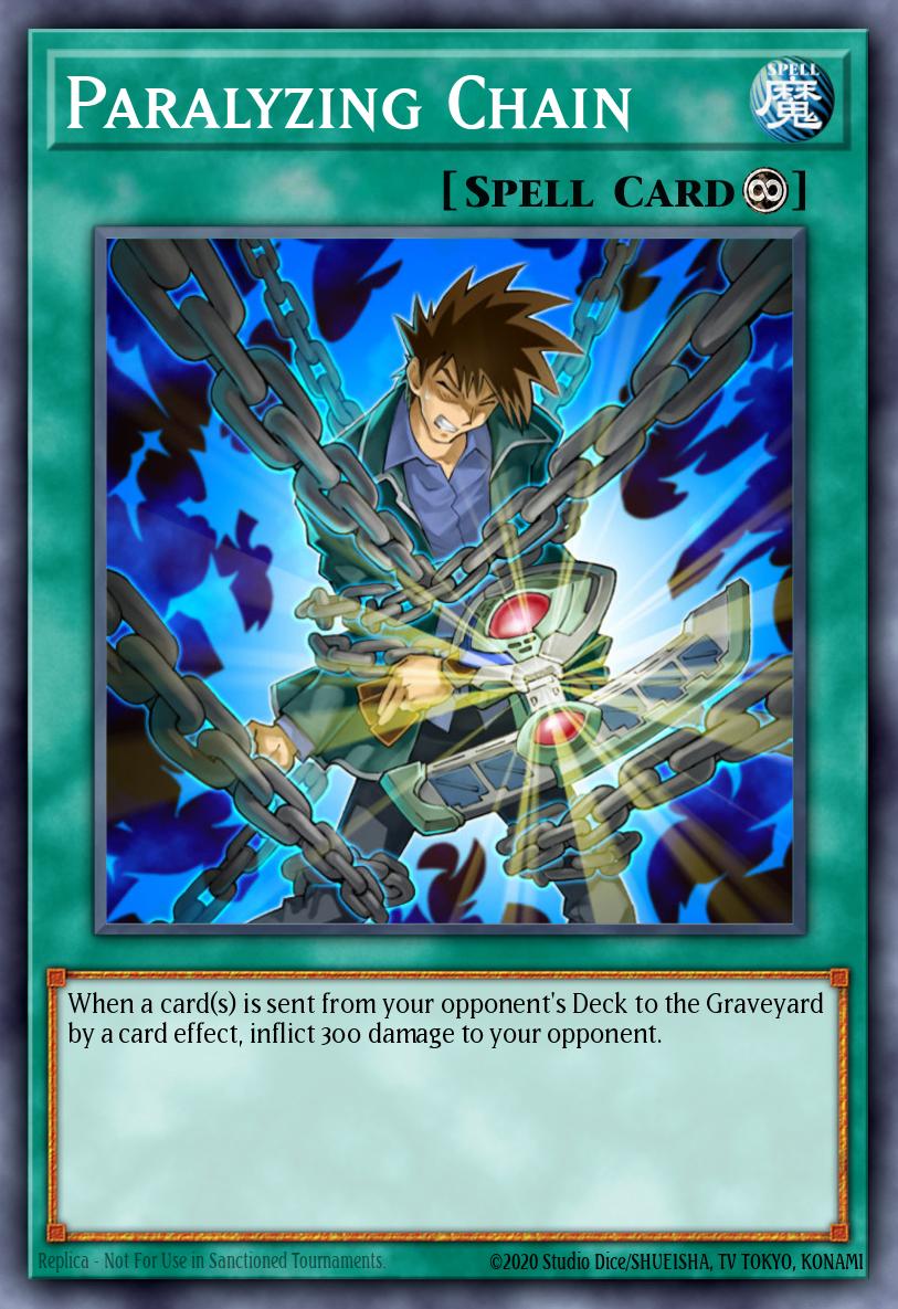 Paralyzing Chain Yu-Gi-Oh card