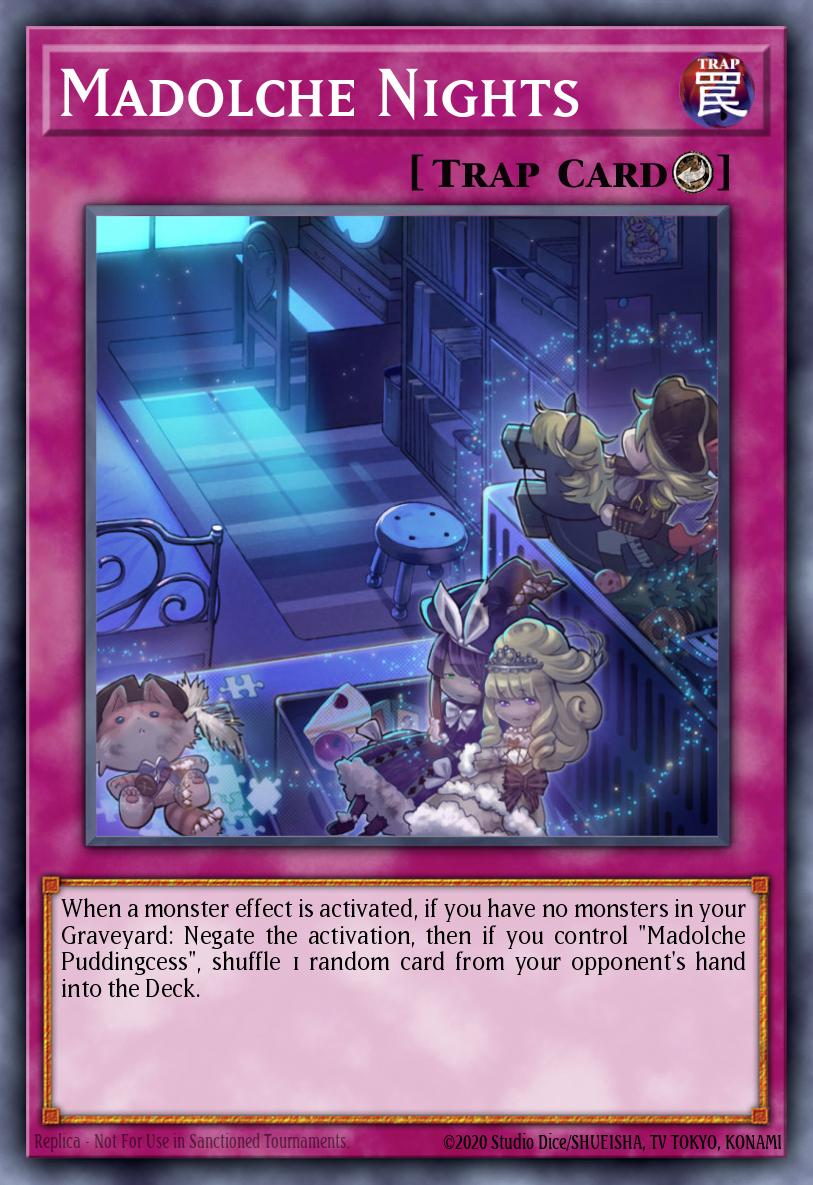 Madolche Nights Yu-Gi-Oh card