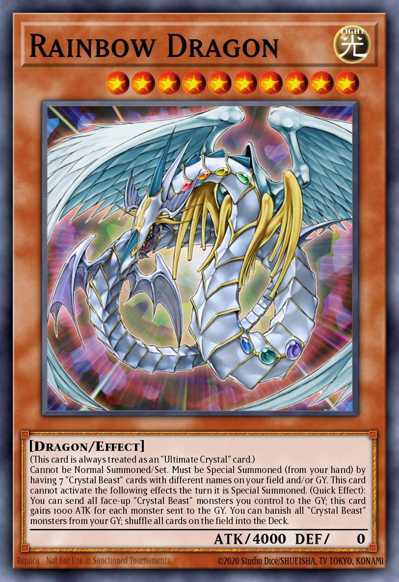Rainbow Dragon Yu-Gi-Oh card