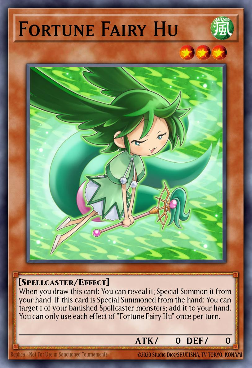 Fortune Fairy Hu Yu-Gi-Oh card