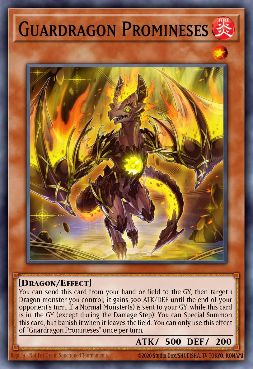 Guardragon Promineses Yu-Gi-Oh card