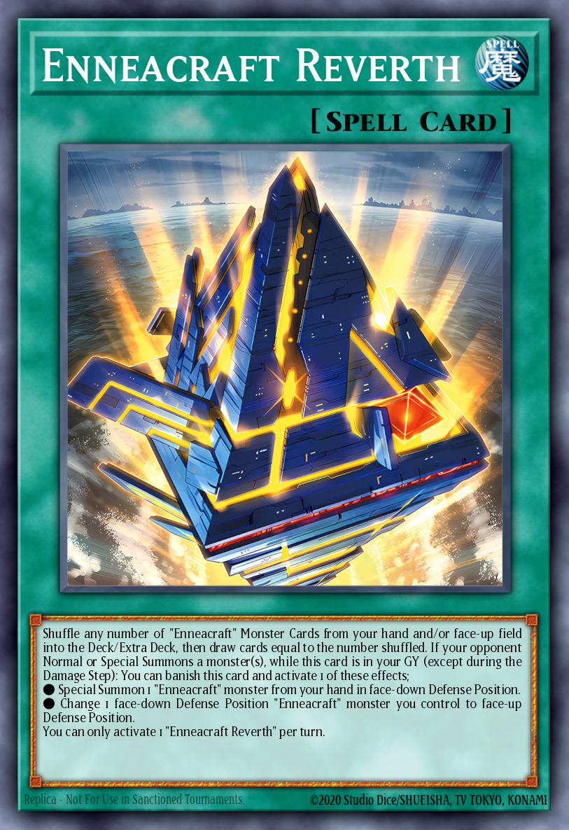 Enneacraft Reverth Yu-Gi-Oh card