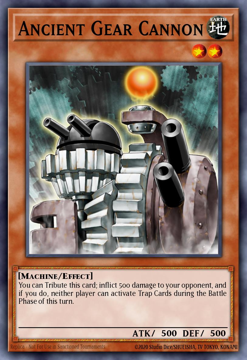 Ancient Gear Cannon Yu-Gi-Oh card