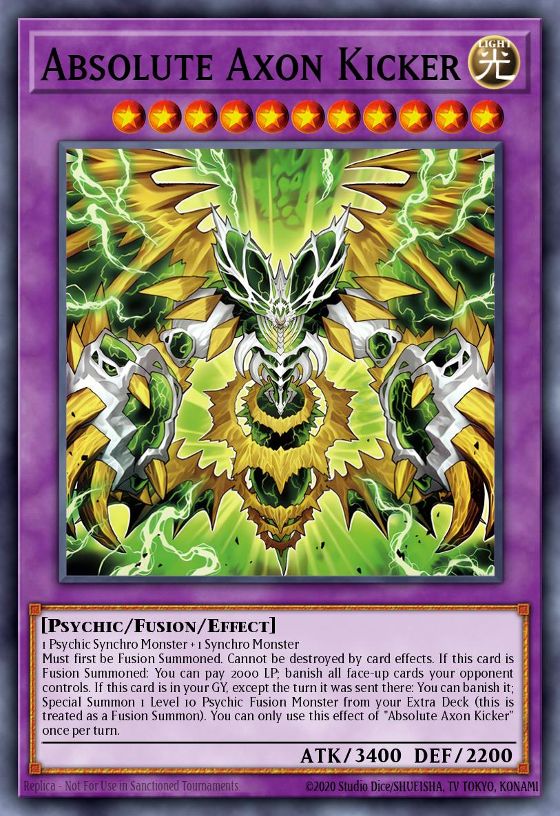 Absolute Axon Kicker Yu-Gi-Oh card