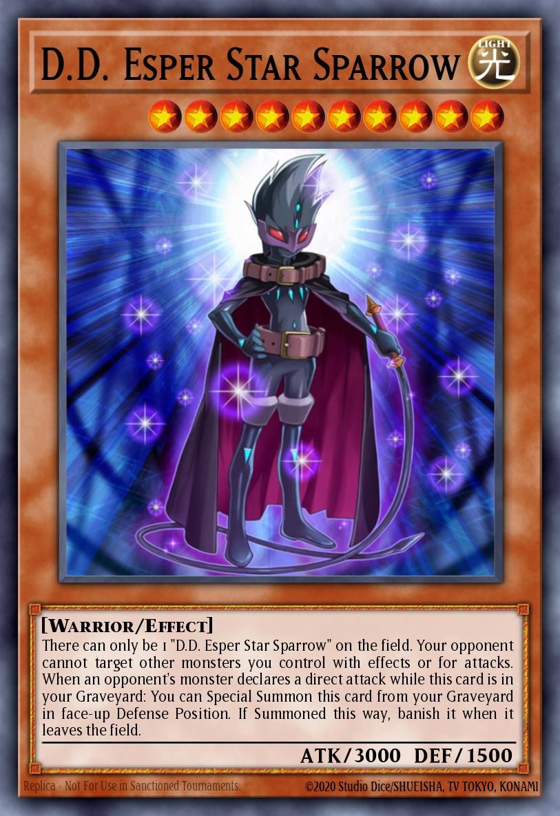 D.D. Esper Star Sparrow Yu-Gi-Oh card