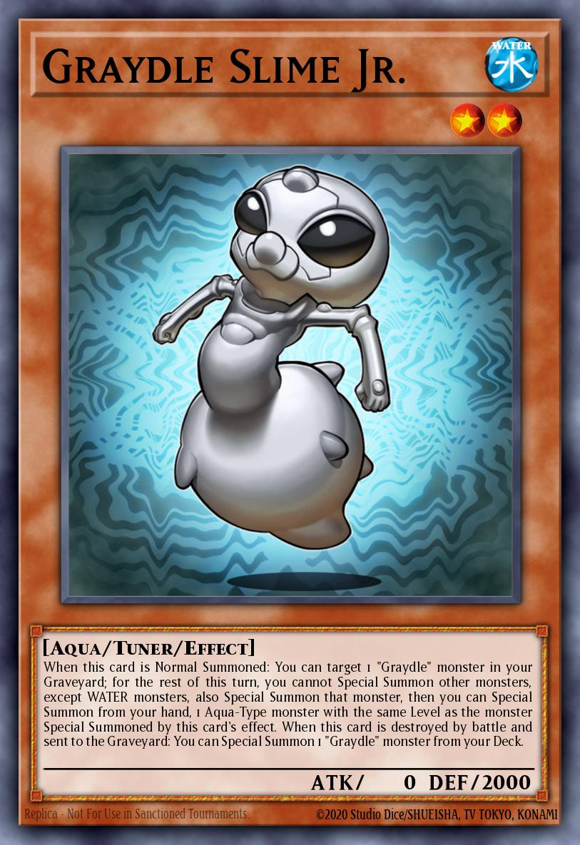 Graydle Slime Jr. Yu-Gi-Oh card