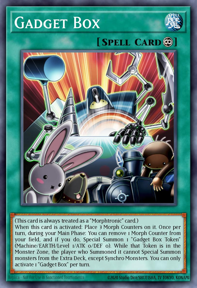 Gadget Box Yu-Gi-Oh card
