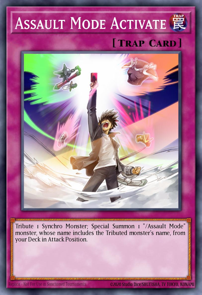 Assault Mode Activate Yu-Gi-Oh card