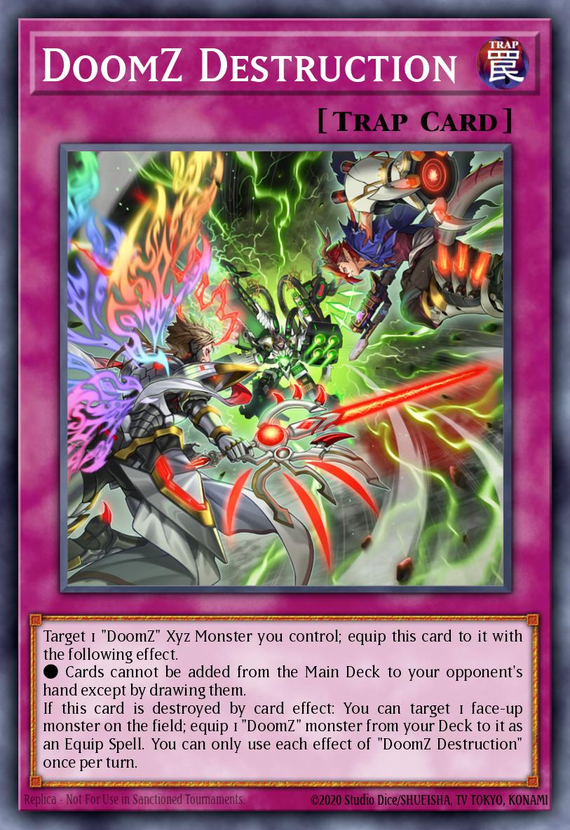 DoomZ Destruction Yu-Gi-Oh card