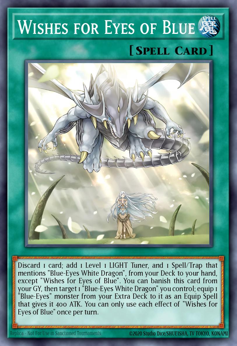 Wishes for Eyes of Blue Yu-Gi-Oh card