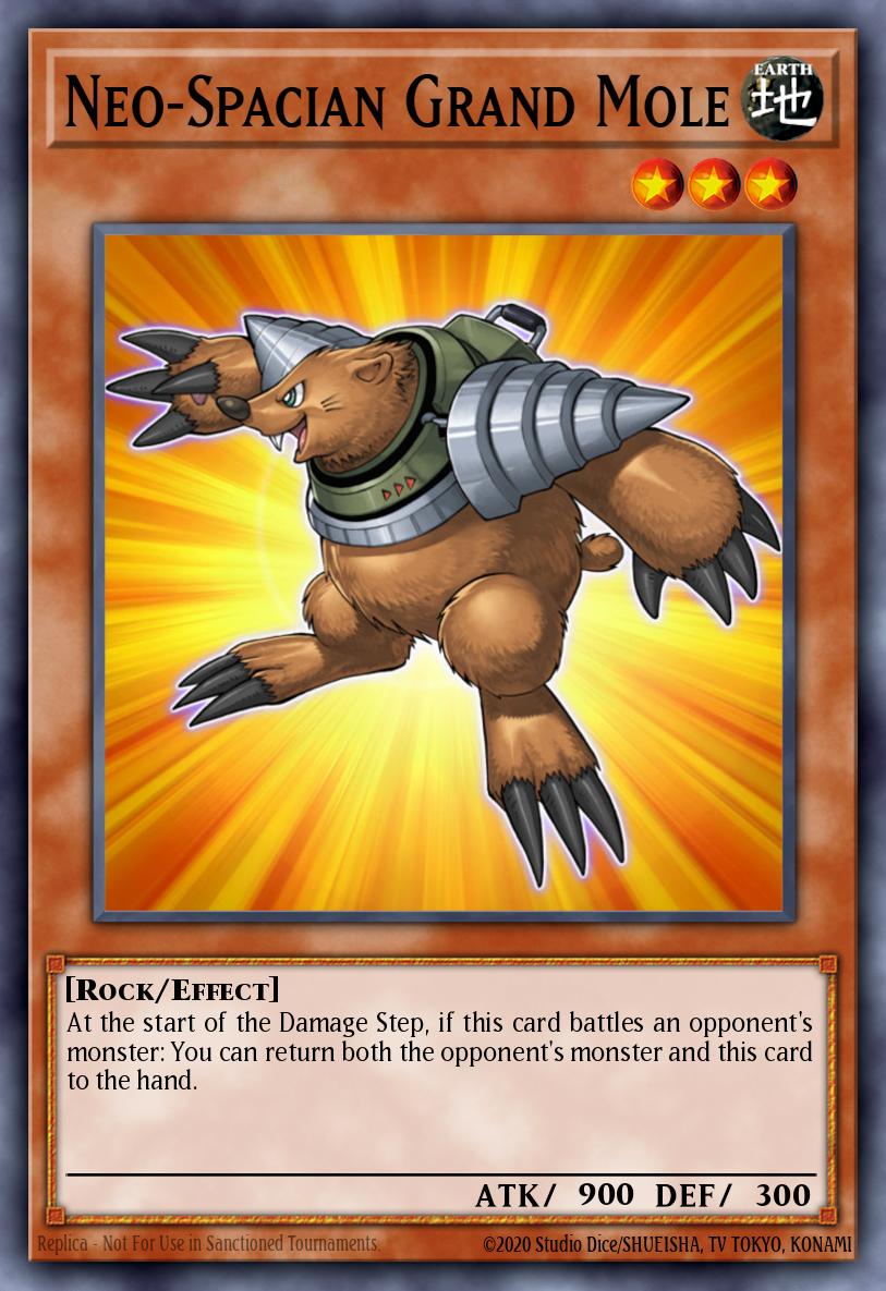 Neo-Spacian Grand Mole Yu-Gi-Oh card