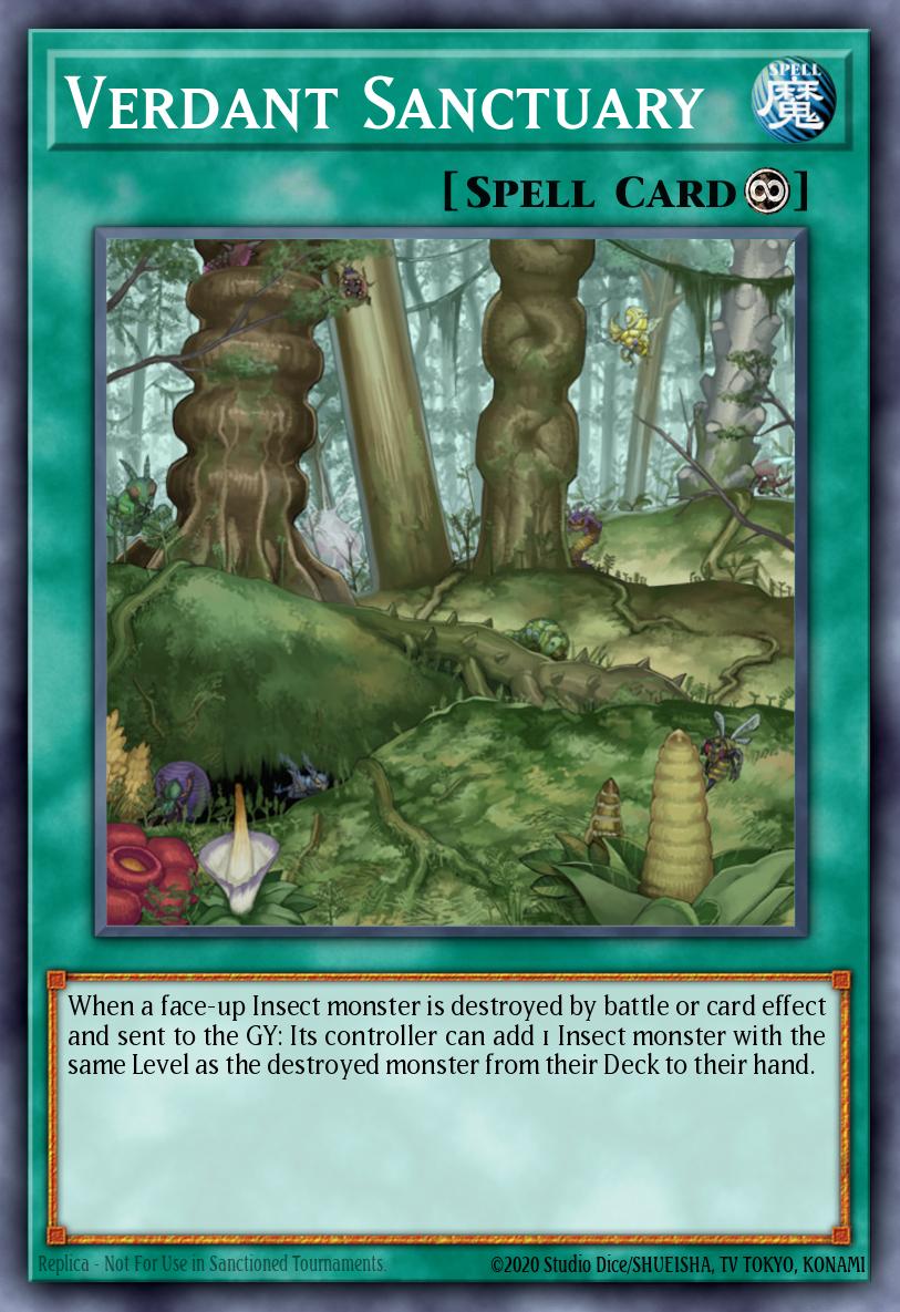 Verdant Sanctuary Yu-Gi-Oh card