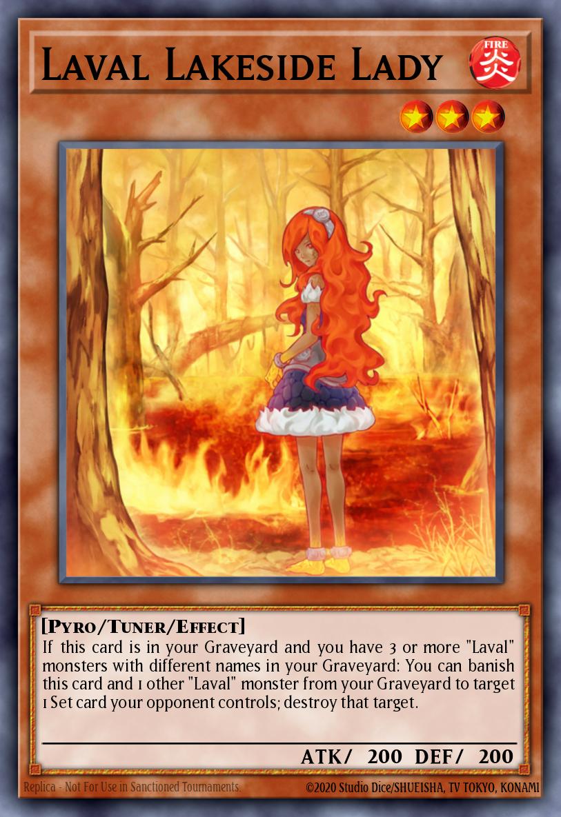 Laval Lakeside Lady Yu-Gi-Oh card