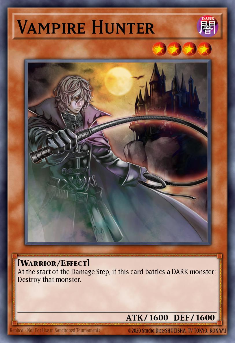 Vampire Hunter Yu-Gi-Oh card