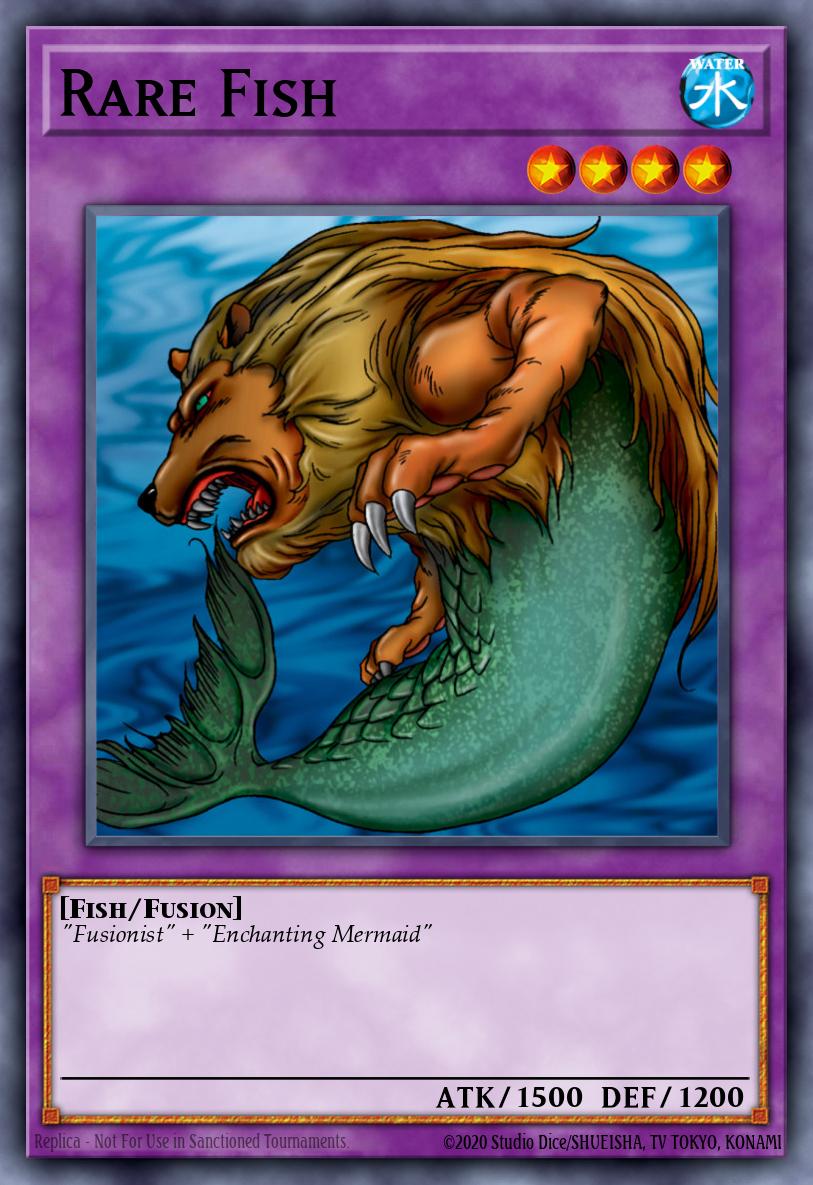 Rare Fish Yu-Gi-Oh card