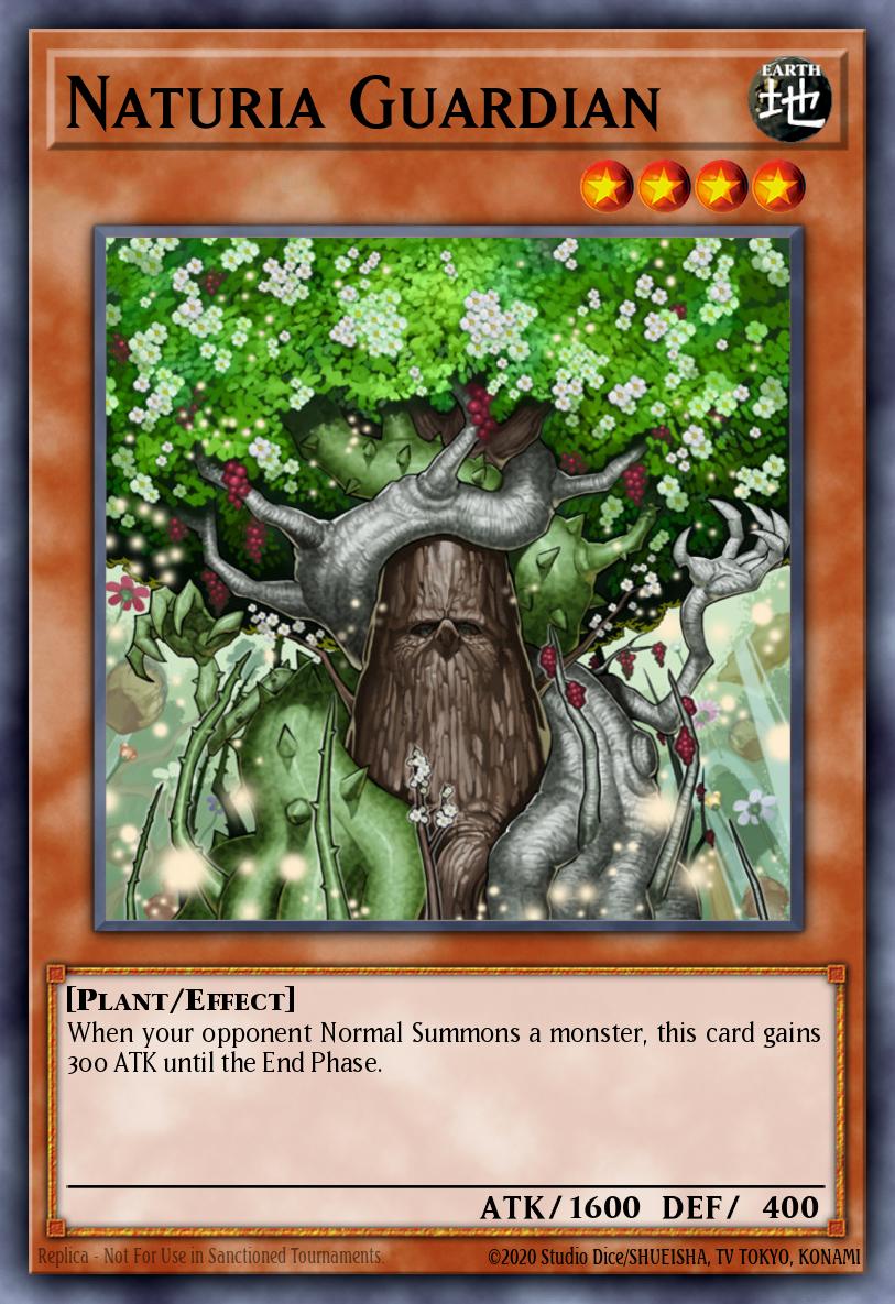 Naturia Guardian Yu-Gi-Oh card