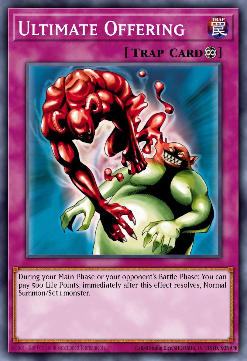 Ultimate Offering Yu-Gi-Oh card