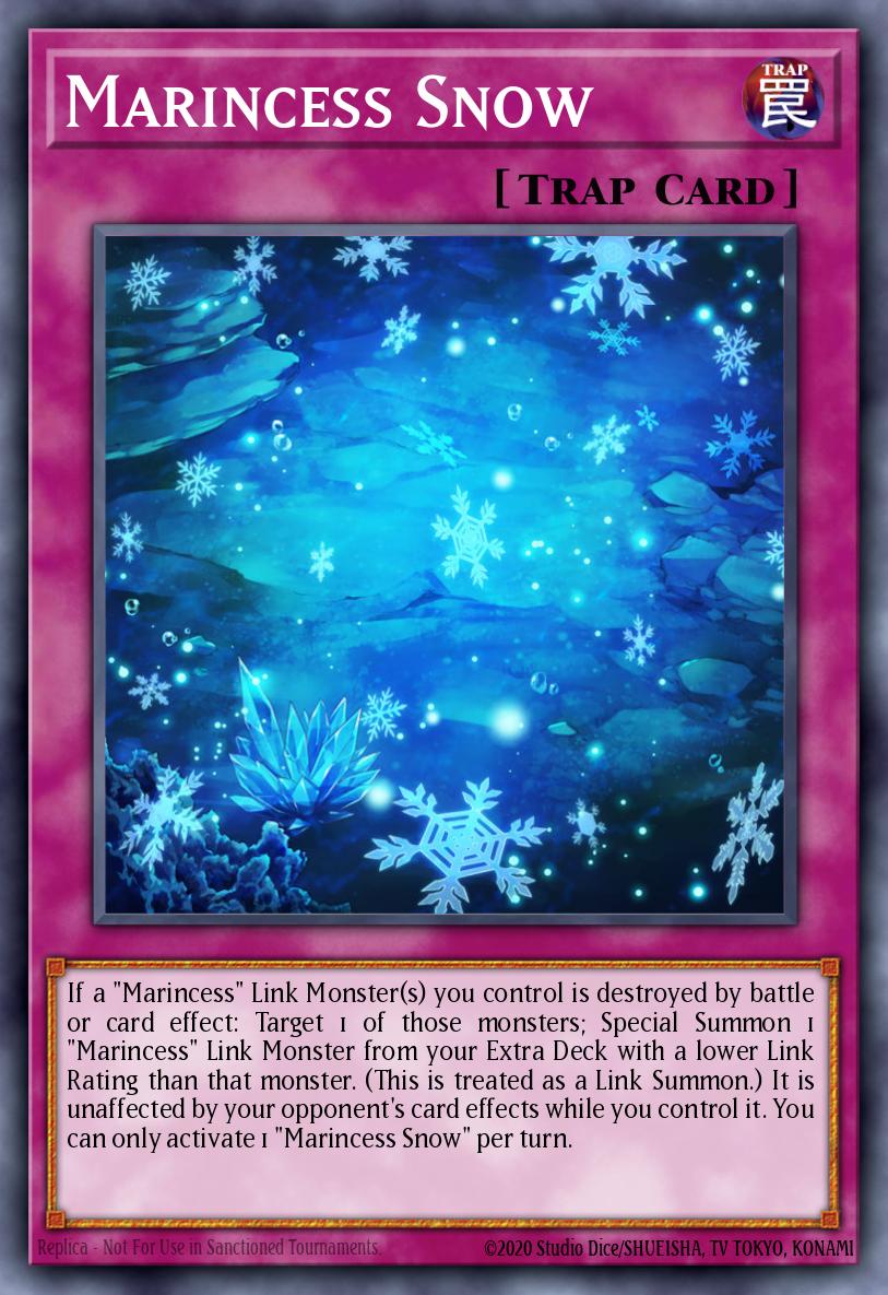 Marincess Snow Yu-Gi-Oh card