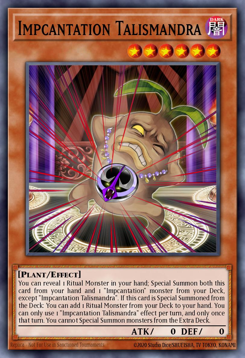 Impcantation Talismandra Yu-Gi-Oh card